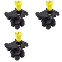 3X PP- Dash Control Brake Valve for International 065661 800733 2032342C91 MV3 Trailer Stop Control Valve