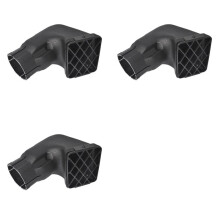 3pcs 3.0inches Car Universal Snorkel Inlet  Air Intake Pipe Wading Throat for Off-Road Mud