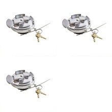 3X Tappo del Carburante con Chiusura del Tappo del Carburante per Camion per 72-17 11-04859-200 11-04859-100 572.1015