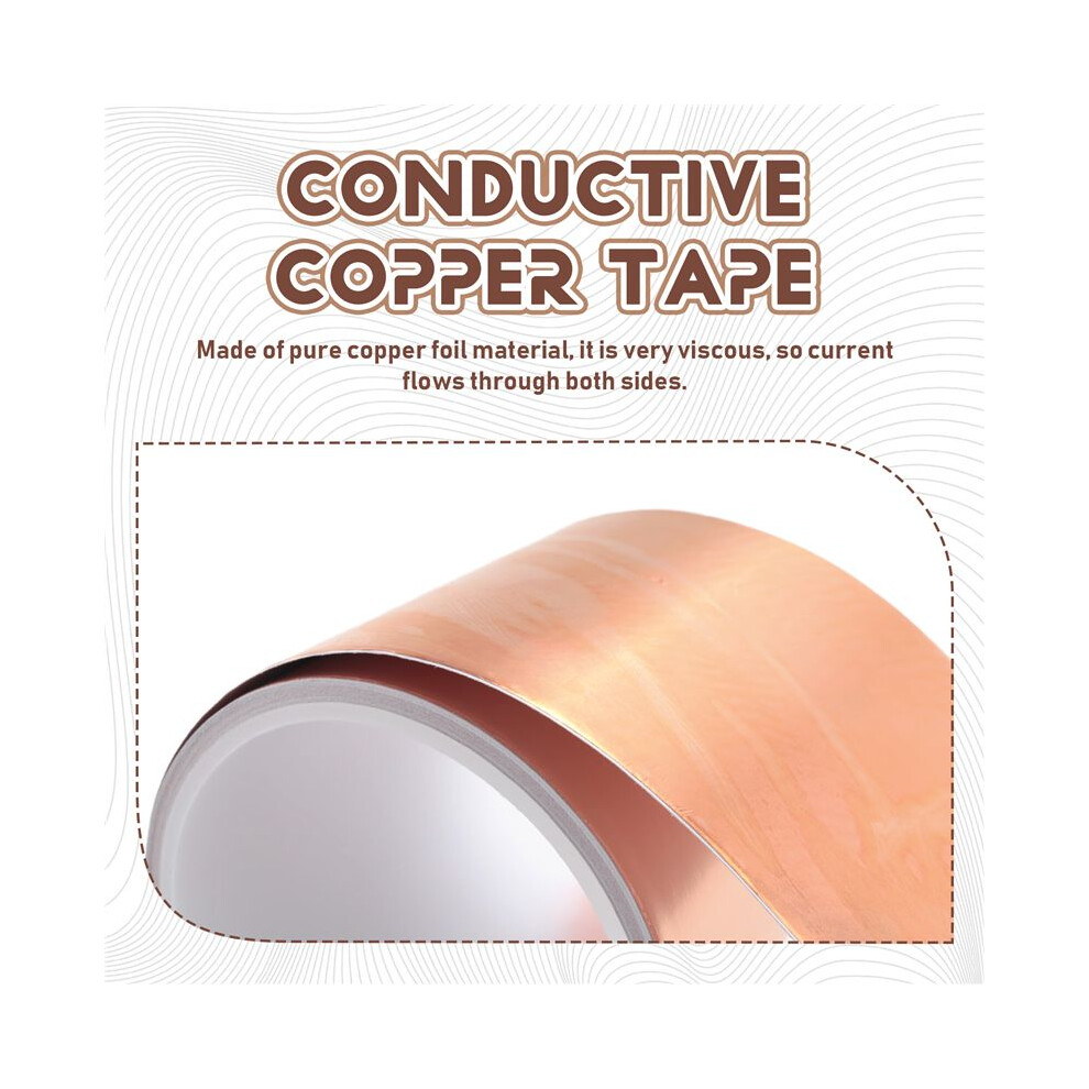 100Mmx5m Pure Copper Roll Emi Conductive Guitar Shielding Ribbon 4762529583902