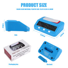 Chess Basic Digital Chess Clock and Game Timer, Accurate Digital Portable Clock, Digital Watch Timer ()