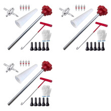 Quick Change Tire Valve Tool Kit Valve Stem Tire Valve Stem for TR413 Valve Replacement and Installation Tool Kit 39pc B
