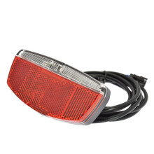 Ebike Achterlicht Elektrisch Fiets Achterlicht Input 6V-48V LED Licht met Fiets Reflector Elektrisch Fiets Achterlicht