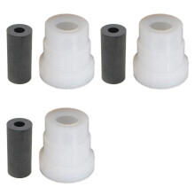 3X 35X20X8mm Accessoires voor Zandstraalmachines Klasse I Zuiver Boorcarbide Mondstuk Zandstraalpunt Schurend Straalmondstuk