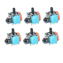 6PCS for PS4 Gamepad TMR Electromagnetic Joystick 2nd Gen Angle TMR Hall Joystick Tunnel Magnetic Resistance Joystick