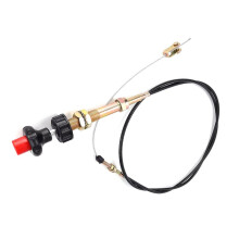 TZ01602-1 31 VCGTX10-10FT Heavy Duty Vernier Adjustable Lock Cable Adjustable Throttle Cable Truck Accessories