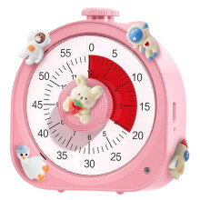Visuele Timer van 60 Minuten, Afteltimer voor in de Klas, Stille Timer, Beheertool voor Thuis, School of Werk B