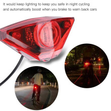 Ebike Rem Achterlicht Elektrische Fiets Achterlicht DC6V 12V 24V 36V 48V 60V LED Ebike Licht Elektrische Fiets Lamp