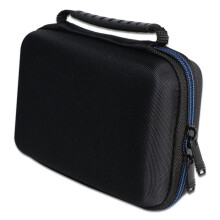 Game Console Hard Shell Carrying Case for 3DS XL 3DS Game Card Accessories Protective Storage Bag & Black
