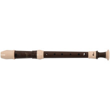 Irin Abs Blokfluit Sopraan Klarinet Lange Fluit Barokblokfluit Vingerzetting Muziekinstrument Accessoires Beginner (Koffie)