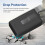 Silicone Protective Cover for  Mic 2 Shockproof Soft Shell Case for Wireless Microphone Charging Box Black 6