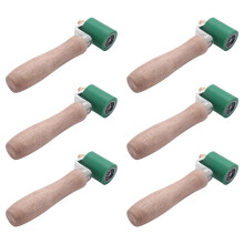 6st 40 mm Siliconen Naad Handaandrukrol voor Heteluchtverwarming Vinyl Lasapparaat
