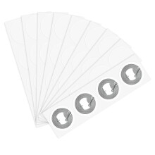 50 Stuks NTAG213 NFC-Tags, Stickers, Rond, Herschrijfbaar, 137 Bytes Geheugen voor de Meeste NFC-Apparaten