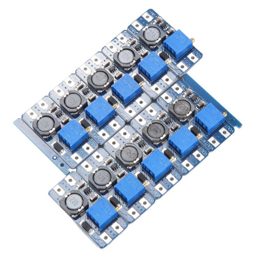 10Pcs - Boost Module 2A Boost Board Input 3V/5V to Boost 5V/9V/12V/24V Adjustable Multi-Function Convenient Module 1