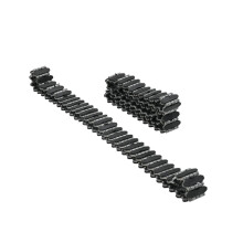 Technische Wielen Bandenspoor Pedrail voor WPL E-1 1/16 Afstandsbediening Tank Onderdelen Accessoires:
