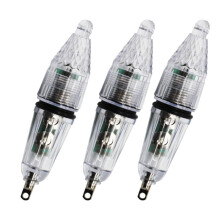 3Pcs Waterproof Fishing Lights LED Flashing Deep Drop Underwater Lights Fish Lure Fish Light,Green