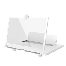 18 Inch 3D HD Mobile Phone Screen Magnifier Movie Video Stand Amplifier Desktop Phone Holder 3D HD Movie Video Stand,A
