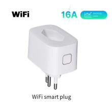 16A Plug Tuya Brazil Version Socket Electricity Monitoring Fireproof Support for App Control WIFI BR Plug