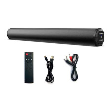 Wireless Sound Bar, Powerful Stereo Surround Sound, Subwoofer, FM Radio, Home Theater System for TV