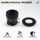 1.25inch Double Helical Focuser with Compression Ring SCT Outer Thread Adapter for Astronomical Telescope Guidescope 3