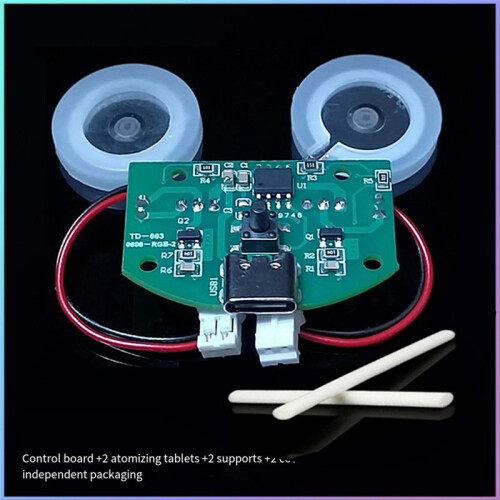 Dual Spray USB Humidifier Atomizer Module Dual Spray Control Board Dual Spray Atomizer Driver Board Module, Set A