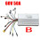For JP 60V 50A  Brushless Controller Dual Motor for Electric Scooter E Bike Brushless Controller 7