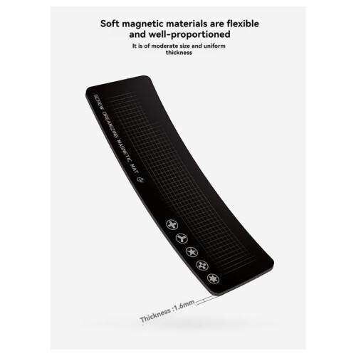 MEGA-IDEA Screw Soft Magnetic Storage Work Mat for Mobile Phone, Computer and Tablet Repair Screw Storage Pad Tool 2