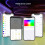 2X Matter Wifi LED Strip Light Controller RGBCW Controller LED Strip Bixb/Siri/per  Home/per Supporto Controllo Alexa 5