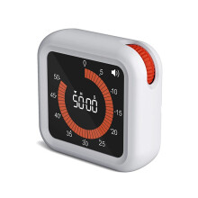LCD Digitale Keukentimer Aftelklok met Hoge Helderheid en 4 Waarschuwingsmodi voor Koken, Bakken, Studeren en Sporten-A