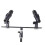 2X per Alctron MAS020 Supporto per Doppio Microfono Supporto per Doppio Microfono per Registrazione Stereo 2
