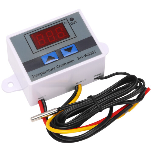 220V Digital LED Temperature Controller 10A Thermostat Control with  Digital Display Incubation Controller