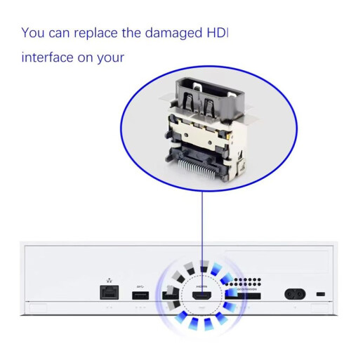 1PCS for  Series X -Compatible Port Socket Interface Connector Replacement for  Series X