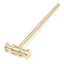 Hoge Kwaliteit Messing L150Mm Massieve Hamer DIY voor Handmatige Hamer Klok Reparatie Hamer Lederen Hamer Handgereedschap Onderdelen