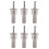 6X Home Brewing Inline Oxygenation Diffusion Stone Aeration Stone 1/2 Npt Carbonation Stone 1