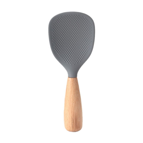 Pala per Riso In Silicone Grigio Internet Celebrity Cucchiaio per Riso Antiaderente Cuociriso Pala per Riso Speciale