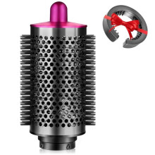 Spazzola Volumizzante Rotonda per Gli Accessori per Airwrap, Fluff e Volumize per Lo Styling Rosa Rossa
