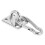 4 Sets Of Suspended Ceiling Wall Mount U-Shaped Hooks Multi-Function Hammock Hammock Hook Metal Base Plate with Hook 5