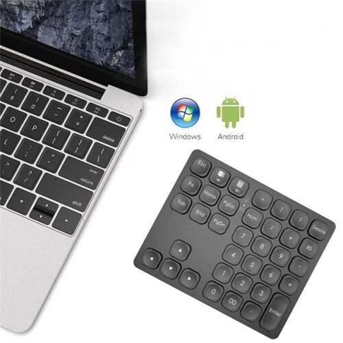 Wireless  Keyboard Phone Tablet Keyboard  Keyboard Mouse for   Android  White 1