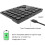 Wireless  Keyboard Phone Tablet Keyboard  Keyboard Mouse for   Android  White 5