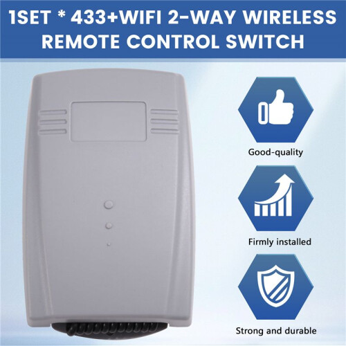 Tuya WIFI Garage Door Opener 2ch 433mhz Universal Fixed Rolling Code Multi  Controller 1