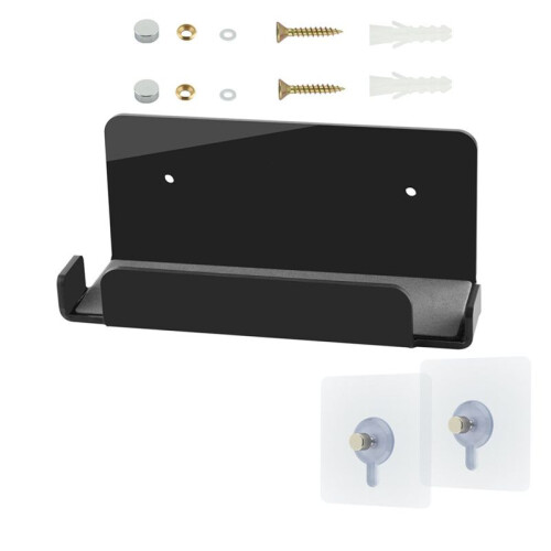 1Pc Wall-Mounted Storage Stand for  Game Consoles & A Storage Rack for   Game Console Accessories A 1