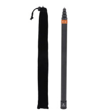 For 360X4 3meters Carbon Fiber Selfie Stick Invisible Sports Camera Telescopic Portable Recording Extension Stick Gold