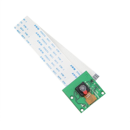 5MP OV5647 Camera Module for Raspberry Pi 4B 3B+ 3B 2B, 65 Viewing Angle, 1080P 720P Output Fixed Focus 2