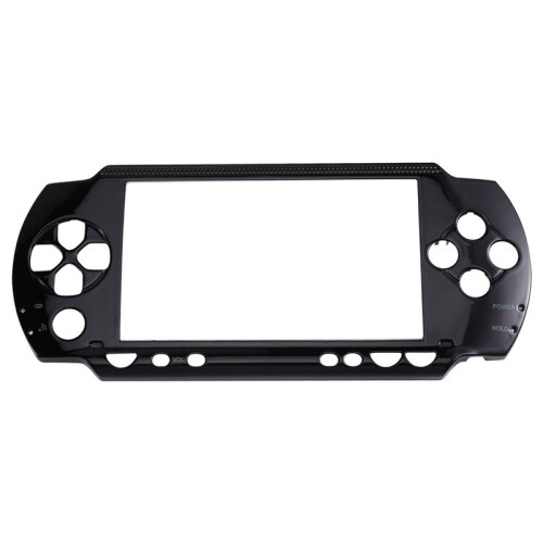 For PSP1000 Cover Upper Shell Cover Game Console Upper Shell Housing Shell Front Faceplate Case Top Cover Black 1