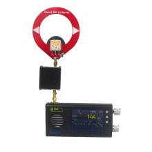 TEF6686 Radio Receiver All Band FM/MW/Shortwave /LW Radio Portable Handheld Radio with Donut Antenna Amplifier Black,B