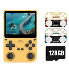 V20 Retro Video Handheld Game Console 128GB 3.5inch IPS HD Screen A133P Open Source Linux for NDS SFC Simulators B