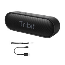 TRIBIT XSound Go Portable  Speaker Better Bass for Camping Speakers Type-C AUX