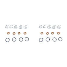 2X Fits for Hilux KUN26 D4D 1KD-FTV 3.0L 2KD-FTV Injector Washer Seal Kit 909430-T0008 90904-30013