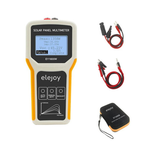 ELEJOY EY1600W Photovoltaic Panel Multimeter Solar Panel MPPT Tester Voltage Current Power Test Meter Multi Meter 1