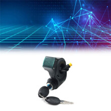 E-Bike Lgnition Lock Key Thumb Throttle Voltmeter Digital Voltage Display 3Pin for M4 M365 Universal